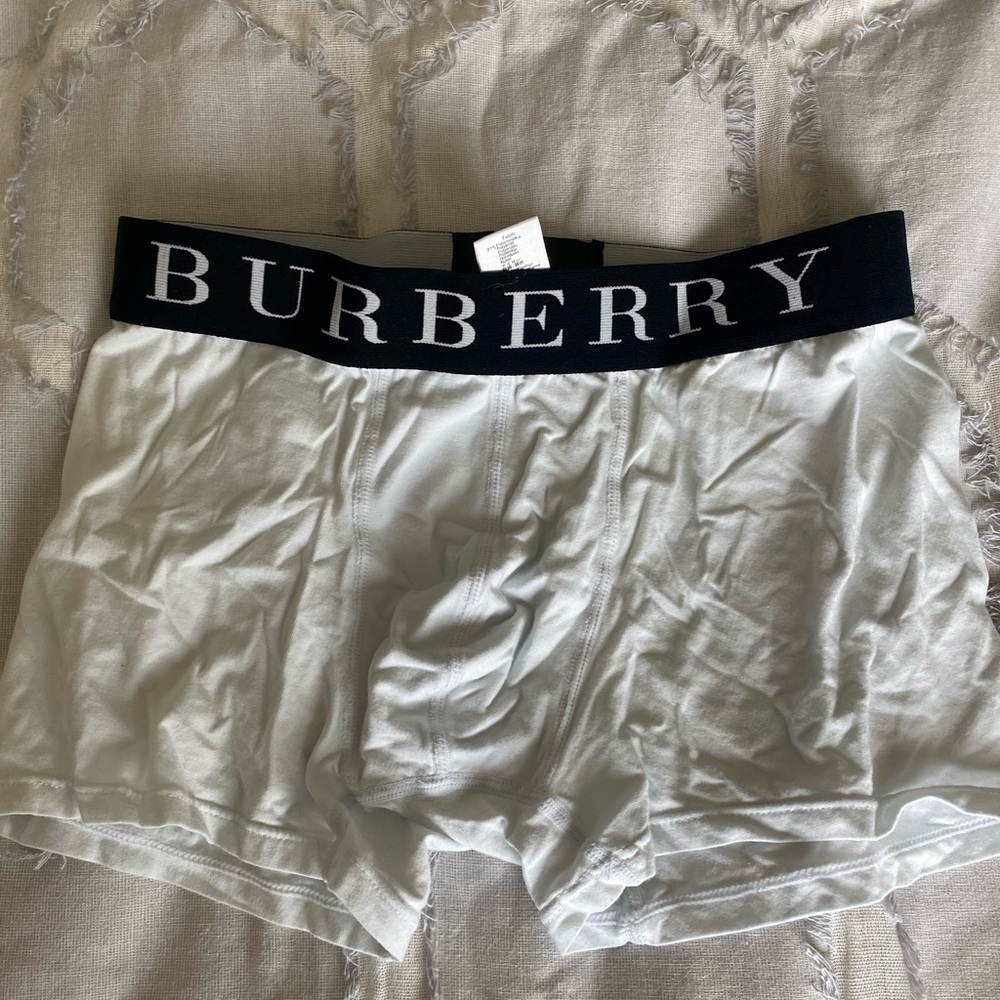 Mens burberry underwear L